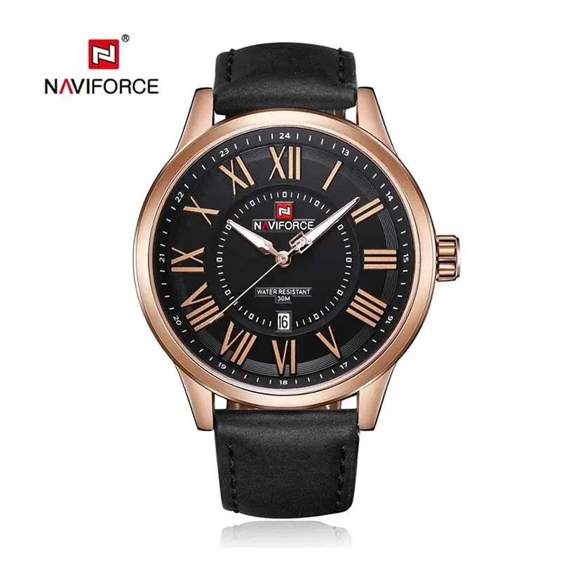Naviforce Fashion NF9126 Black Dial Men's Watch